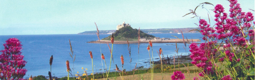 St Michael's Mount and beach (5 minutes drive away)